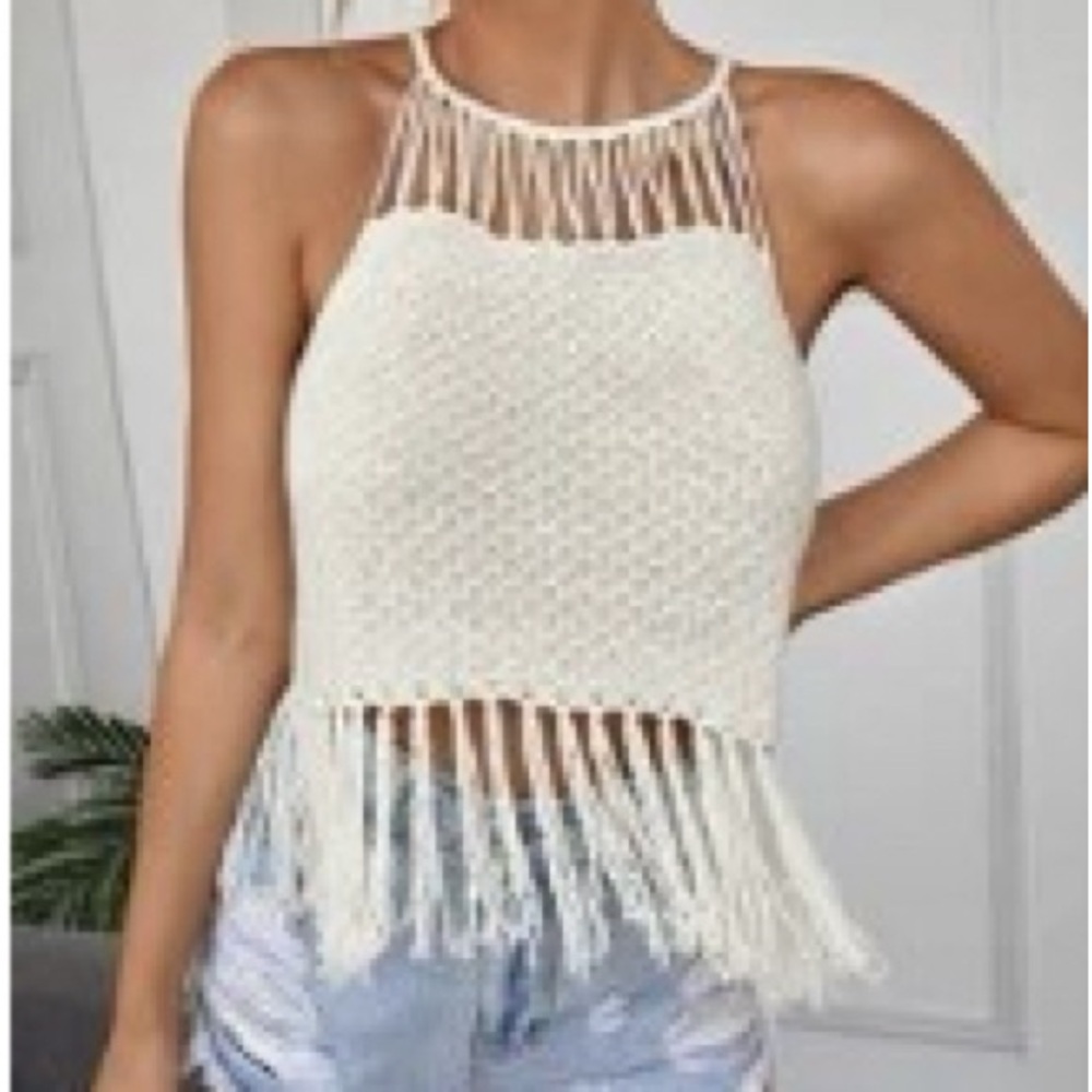 Fringe Knot Top
